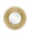 Plume Mirror in Brass (142|1000-0160)