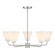 Blair Five Light Chandelier in Satin Nickel (51|1-4015-5-SN)
