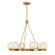 Darien Six Light Chandelier in Warm Brass (51|1-1014-6-322)