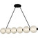 Clarendon LED Linear Chandelier in Matte Black (10|PCCAD144MBK)