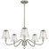 McKinney Five Light Chandelier in Brushed Nickel (10|MCK5030BN)