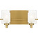 Kolt Two Light Bath in Brushed Gold (10|KLT8602BRGLED)