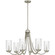 Allard Six Light Chandelier in Brushed Nickel (10|ALD5032BN)