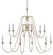 Orion Silver Large Chandelier 12 Light Chandelier in Silver Leaf (142|9289)