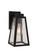 Sorano One Light Outdoor Lantern in Textured Black (46|ZA6904-TB)