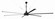 Prost 144 144'' Ceiling Fan in Flat Black (46|PRT144FB6)