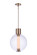 Watson LED Pendant in Satin Brass (46|P995SB-LED)