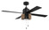Kensey 52'' Ceiling Fan in Flat Black (46|KNS52FB4)