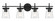 Connell Four Light Vanity in Flat Black (46|60404-FB)