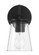 Connell One Light Wall Sconce in Flat Black (46|60401-FB)