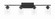 Clark Four Light Vanity in Flat Black (46|20435FB4)