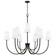 Averitt Nine Light Chandelier in Matte Black (65|455291MB-550)