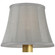 Clip Shade in Natural Linen Bell Empire (268|VCCS21-423-6)