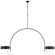 Oso LED Pendant in Modern Iron and Hand-Rubbed Antique Brass (268|TOB 5132MI/HAB-MI)