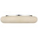 Formosa LED Flush Mount in Alabaster and Polished Nickel (268|KW 4905ALB/PN)