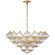 Caselli LED Chandelier in Gild (268|JN 5145G-GF)
