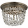 Paris Flea Market Two Light Flush Mount in Polished Nickel (268|CHC 4206PN-SG)