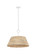 Sequoia One Light Pendant in Gesso White (67|F2824-GSW)