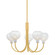 Estelle Five Light Chandelier in Aged Brass (428|H990805-AGB)