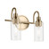 Kavi Two Light Bath in Champagne Bronze (12|55210CPZ)