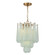 Ollie Four Light Pendant in Aged Brass (60|OLL-6004-AG-GR)