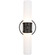 Chase Two Light Wall Sconce in Deep Patina Bronze w/Polished Cased White (165|Z1979)