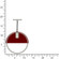 Mavisten Edition Copernica One Light Pendant in Pewter w/Oxblood Painted (165|P602OX)