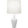 Small Emma One Light Accent Lamp in Matte Daisy Glazed Ceramic w/Polished Nickel (165|MDY35)