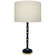 Kane One Light Table Lamp in Midnight Blue, Matte Midnight Blue w/Modern Brass (165|MB71MMB)
