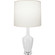 Small Emma One Light Accent Lamp in Daisy Glazed Ceramic w/Polished Nickel (165|DY35)