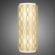 Marcel Two Light Wall Sconce in Modern Brass, Frosted Cased White (165|202)