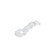 Invisiled Duet Mounting Clip in Clear (34|T24-DU-CL)