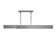 Bastone LED Pendant in Brushed Nickel (34|PD-99450-30-BN)