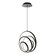 Hoopla LED Pendant in Black (34|PD-81513-30-BK)