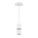 Pedistal LED Pendant in White (34|PD-60506-35-WT)