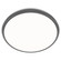 Parthenon LED Flush Mount in Black (34|FM-37515-40-BK)