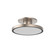 Twist-N-Lite LED Flush Mount in Brushed Nickel (34|FM-250808-CS-BN)