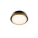 Salvo LED Flush Mount in Black/Aged Brass (34|FM-20515-27-BK/AB)