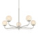 Whitehall Five Light Chandelier in Brushed Nickel (7|3795-84)