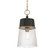 Stamford One Light Pendant in Dark Matte Black (7|192-876)