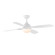 Bola 52'' Ceiling Fan in White (16|88811WT)