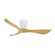 Keanu 56'' Ceiling Fan in Matte White / Teak (16|88753MWTK)