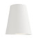 Taper LED Outdoor Wall Sconce in White (16|52119WT)