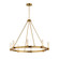 Duchess LED Chandelier in Natural Aged Brass (16|38446IBNAB)