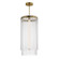Jolie LED Foyer Pendant in Natural Aged Brass (16|38426CLNAB)