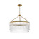Jolie LED Pendant in Natural Aged Brass (16|38422CLNAB)