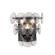 Loren Three LIght Wall Sconce in Gunmetal (16|21820TCGM)