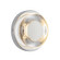 Stephord LED Wall Sconce in Chrome/Clear Glass (347|WS97204-CH/CL)