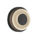 Stephord LED Wall Sconce in Black/Frosted Glass (347|WS97204-BK/FR)