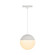 Monae LED Pendant in White (347|TRP11707-WH)
